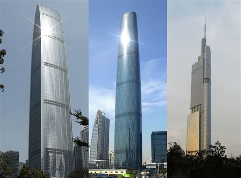 what are some famous skyscrapers in china